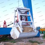 4CBM Clamshell Crane Grab Bucket Hydraulic Radio Remote Control Vessel
