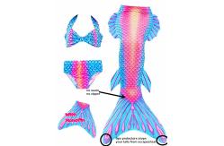 China Beach Seaside Mermaid Tail Swimming Suit / Mermaid Performance Costume supplier