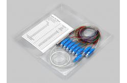 China Single Mode SC UPC/APC Fiber Optic PLC Splitter Steel Tube supplier