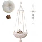 Cat Hammock Macrame Cat Basket Bed For Cats for sale