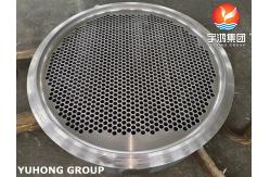 China ASME SA266 Gr.2N Heat Exchanger Tubesheet as per ASME Sec VIII supplier