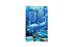 China Custom 3.5x2 Inch 3D Lenticular Business Card With Logo / Lenticular Image Printing supplier