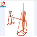 ISO Underground Cable Installation ToolsReel Payout Stand for Power Construction for sale