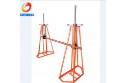 China ISO Underground Cable Installation ToolsReel Payout Stand for Power Construction supplier
