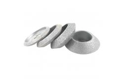 China Small Electroplated Grinding Wheel Silver Electric Grinding Wheel 50mm supplier
