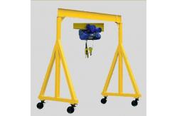 China 5 Tons Mini Portable Single Girder Gantry Crane Mobile With Pendant Control supplier
