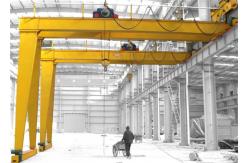 China BMG Q235 Q345 20 Ton Double Beam Semi Portal Crane Low Noise supplier