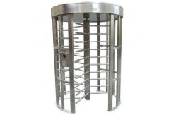 China Exhibition Stainless Steel Access Control Turnstile Gate Standard RS485 supplier