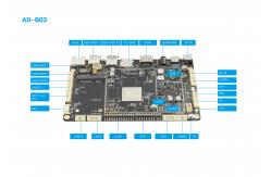China LVDS EDP Embedded System Board RK3399 GPIO UART TTL android Motherboard supplier