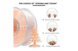 China PLA+ Filament 1.75mm Gradient Orange White 3D Printing Filament  1kg supplier