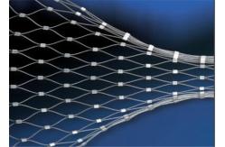 China Durable Architectural Stainless Steel Wire Mesh Knotted / Ferruled Shape supplier