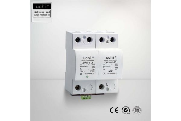 SGS Approved Surge Protection Device SPD -40 Degrees Celsius-70 Degrees Celsius