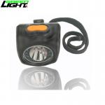 3.7V 4.5Ah Cordless LED Mining Light , 4000 Lux Cordless Miners Cap Light for sale
