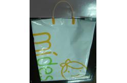 China Side Gusset Bag Custom Plastic Shopping Bags With Handles supplier