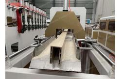China UPVC PVC Window Door Frame Plastic Profile Cable Trunking Groove Extrusion Machine supplier