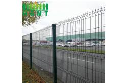 China Garden Security Perimeter Bending 3d Curved Wire Mesh Fence Easy Installation supplier
