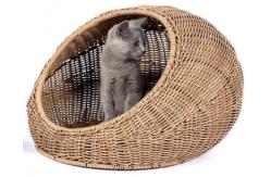 China Washable Hanging Cat Bed Wicker For Medium Indoor Cats supplier