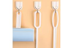 China Sticker Bathroom Towel Removable Plastic Wall Hooks Adhesive supplier