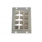 12 Braille Dots IP65 150mA Industrial Weatherproof Keypad for sale