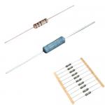 Cemented Leaded Ceramic Resistor 5w Wirewound  Non flammable coating for sale