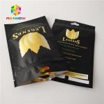 Smell Proof Custom Printed Sative Leaves Packaging Smoking Weed Bags For Tobacco