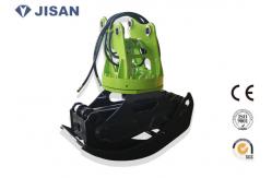 China Sugarcane Hydraulic Log Grapple , Doosan DH60 Rotating Log Grapple For Excavator supplier