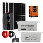 Home Solar Energy System 2KW Solar Panel Kit Off Grid With Mounting System for sale