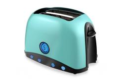 China Defrost Function Wide Slot Toaster 2 Slice Stainless Steel supplier