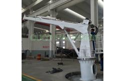 China 2t Small Marine 10m Telescopic CCS Ship Deck Cranes supplier
