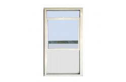 China Customized UPVC Single Hung Window White Chinese Top Hardware, Apartment Vertical Hung Windows supplier