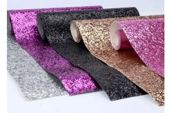 China Fancy Spandex Chunky Glitter Fabric 54 Width For Shoes And Hair Bow supplier