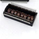 Network Lan Isolation Transformer 100 / 1000 BASE-T Single Port Low Profile Module for sale