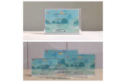 China Custom Clear 11x17 8.5x11 inches Acrylic Magnetic Photo Frame supplier