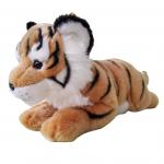 EN71 25cm Simulation Tiger Stuffed Doll With Polypropylene Cotton Filling