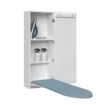 MDF Wood Wall Mounted Ironing Board Cabinet with Mirror for sale