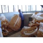 2200 Lbs White Food Grade FIBC , One Ton Bag Uncoated With PE Liner for sale