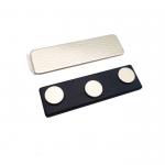 Global Market Stainless Steel Magnetic Name Tags/Badge/Holder with Magnetic Attachments for sale