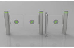 China Acrylic 900mm Access Control Speed Gates Office Building Turnstiles OEM supplier