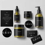 Customized Adhesive Sticker Label Waterproof For Vinyl Cosmetic Bottles for sale