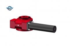 China SE3 Zero Backlash Hourglass Worm Slew Drive For Solar Tracking System supplier
