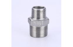 China Stainless Steel Casting Threaded Reducer Hexagonal Nipples 150lb supplier