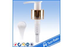 China Plastic bottle pump with Left - right and screw down lock system supplier