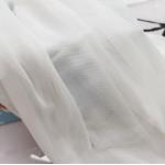 100 Polyester Mesh Fabric Abrasion Resistant Breathable Soft Netting Cloth