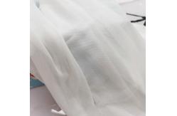 China 100 Polyester Mesh Fabric Abrasion Resistant Breathable Soft Netting Cloth supplier