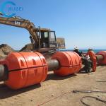 Poly HDPE Pipe Floater Dock Foam Filled Mining Aquaculture Polyethylene Flotation Construction for sale