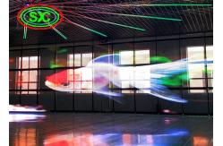 China 800cd/sqm P3.91 Transparent Led Curtain Screen SMD1921 supplier