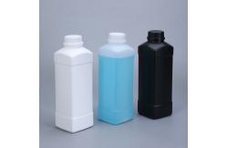 China 1000ML Square Plastic Bottle  For Liquid Reagent And Sample Storage supplier