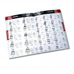 OEM Colouring Book Printing 21x29.8Cm magazine A4 Brochure Printing