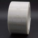 19x20-9mm Adhesive Cable Labels 2mil White Matte Translucent Water Resistant Vinyl Cable Label for sale