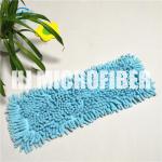 100% Polyester Material Fluffy 18 Chenille Wet Mop Pad , Microfiber Mop Refill Pad